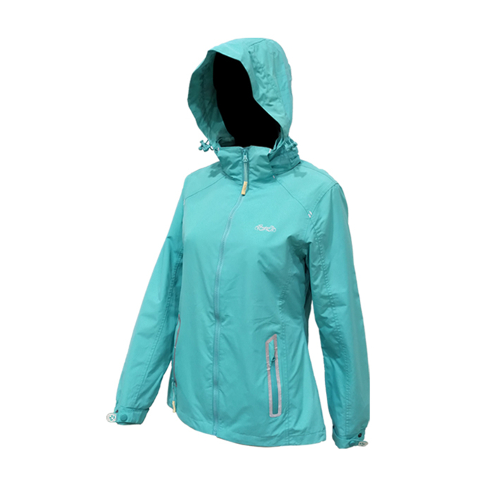 Trend Solid Color Waterproof Women's Windbreaker Jacket
